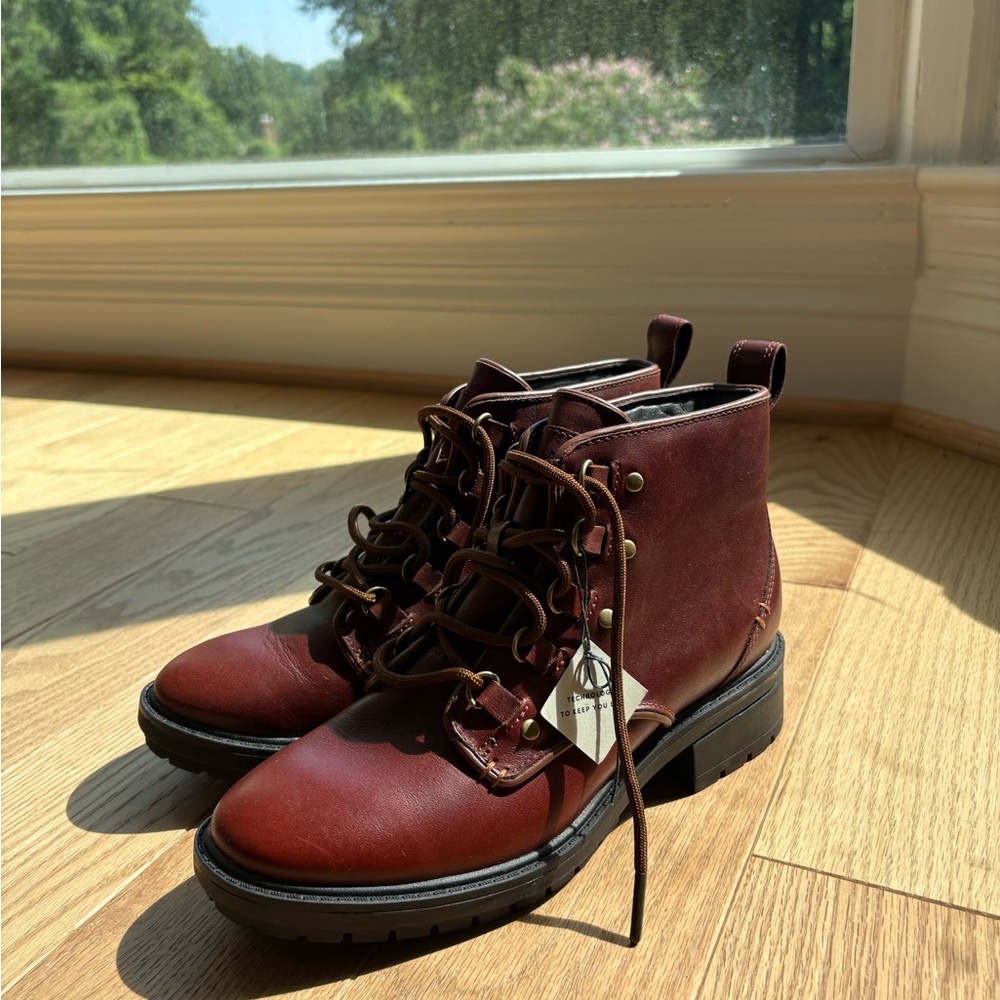 Cole Haan Brown Leather Boots Sturdy and Stylish